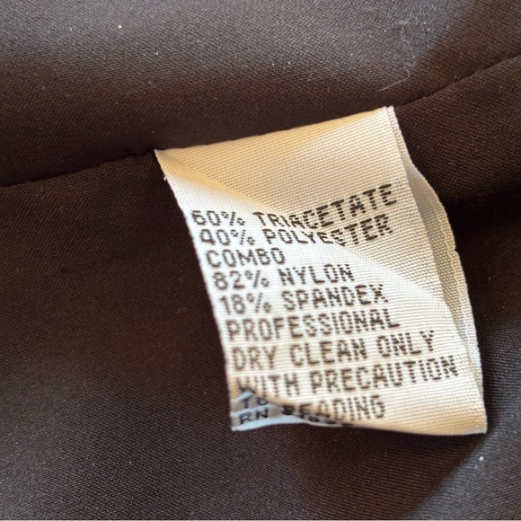 Teri Jon Rickie Freeman Vintage Little Black Dress Size 16 - Picture 8 of 8